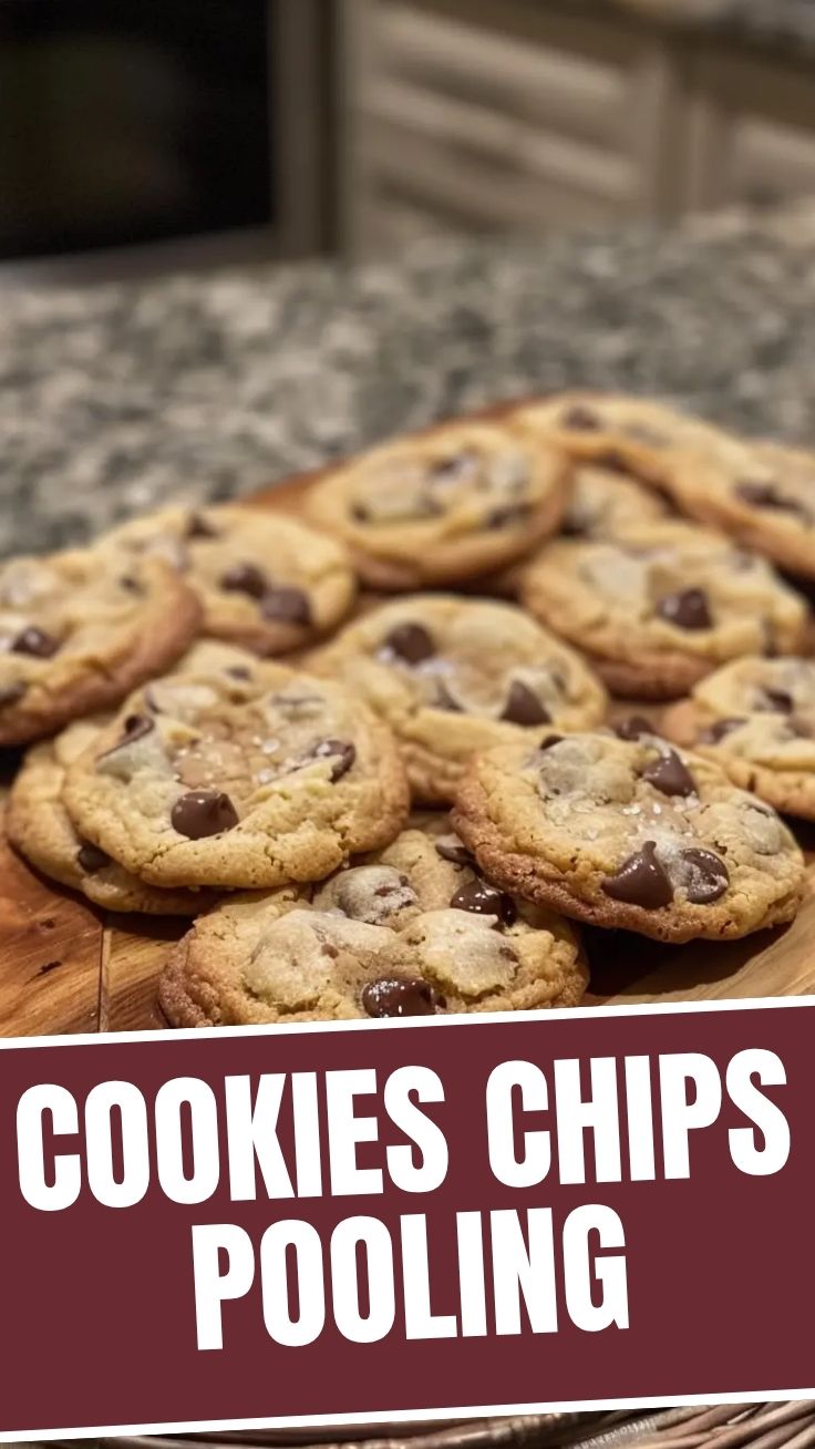 Freshly baked chocolate chip cookies arranged on a cooling rack.