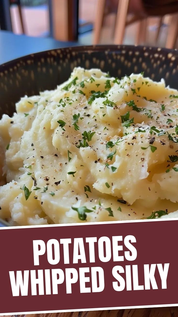 A serving of fluffy mashed potatoes in a white bowl with a knob of butter
