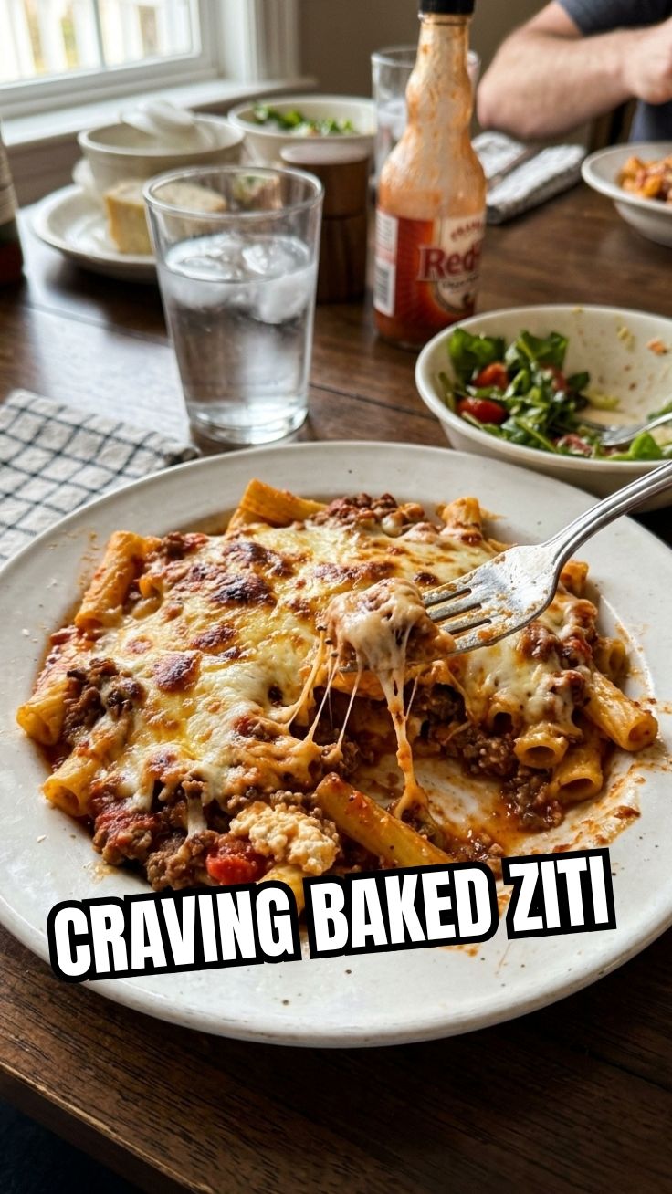 Savory Baked Ziti