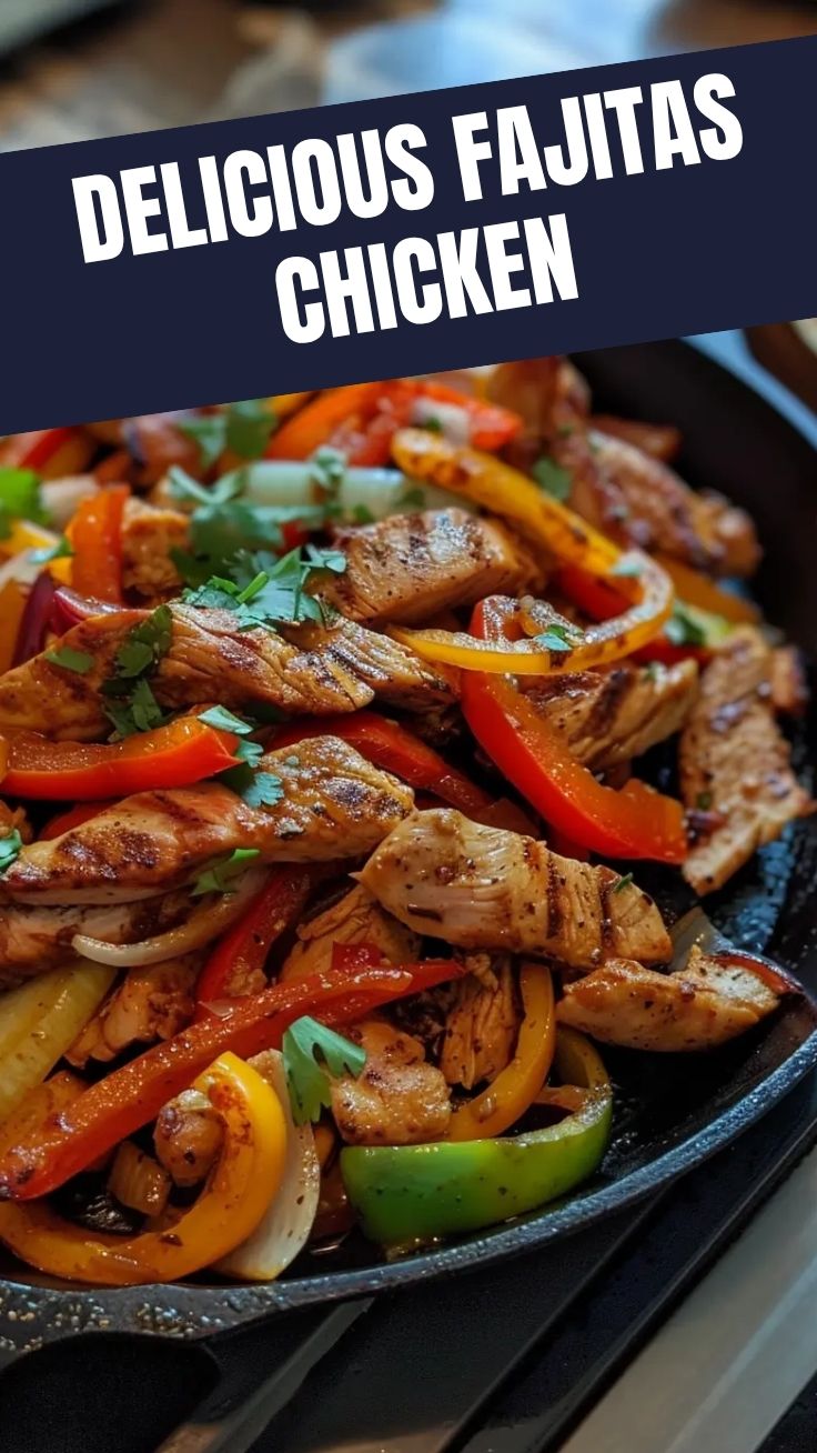 A sizzling platter of mixed chicken and beef fajitas with colorful peppers and onions.