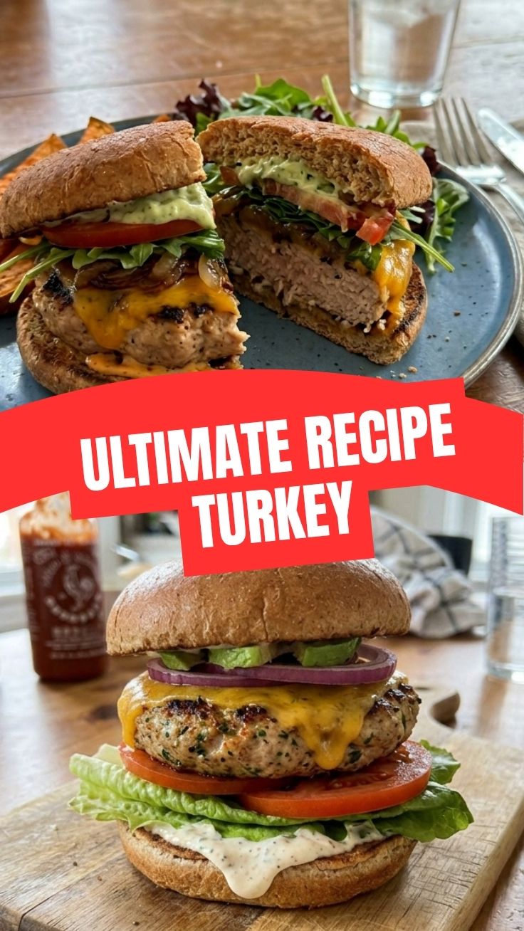 Turkey burger patties on a grill