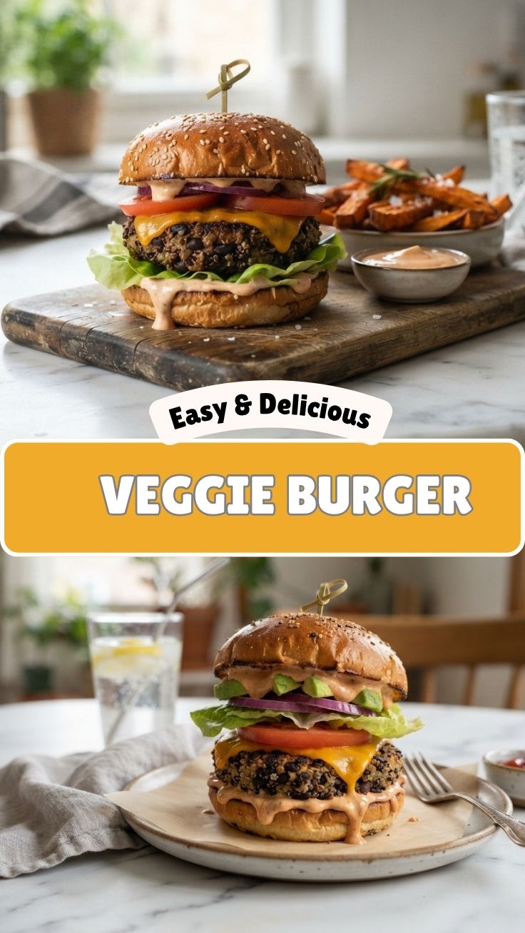 Delicious Veggie Burger